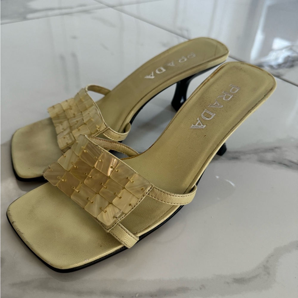 PRADA Vintage Kitten Heel